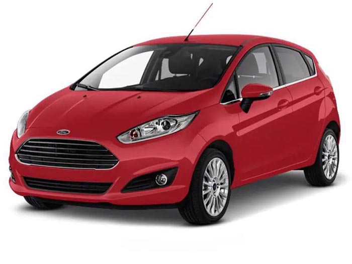 Ford Fiesta titanium rent a car from Cluj Airport