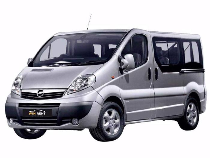 Opel Vivaro 8+1 automatic rent in Cluj. 9 seats car for rent