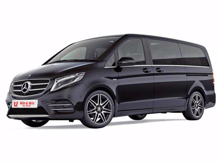 Mercedes Benz V-Class 5+1 rent a car Cluj Airport 6 seats car for rent